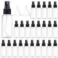 10PCS 10/20/30/50/60/100ML Refillable Transparent Plastic Perfume Atomizer Empty Plastic Spray Bottles Protable Travel Bottles 1