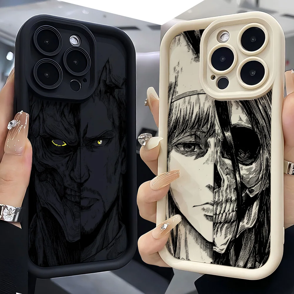 Luxury Hot Anime Attack On Titan Phone Case