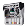 VR-6 PRO Amplifier Mixing Console with Bluetooth DJ Audio Mixer | 550W High Power Output, 99 DSP Effects, Large Screen Spectrum Display, Intelligent Noise Reduction for Bar Stage, Studio 1