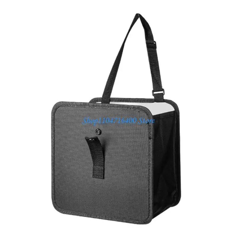 자동차, SUV 및 트럭 접이식 보관 쓰레기통의 앞좌석 또는 뒷좌석용 방수 라이닝이 있는 y1gd 자동차 쓰레기 봉투