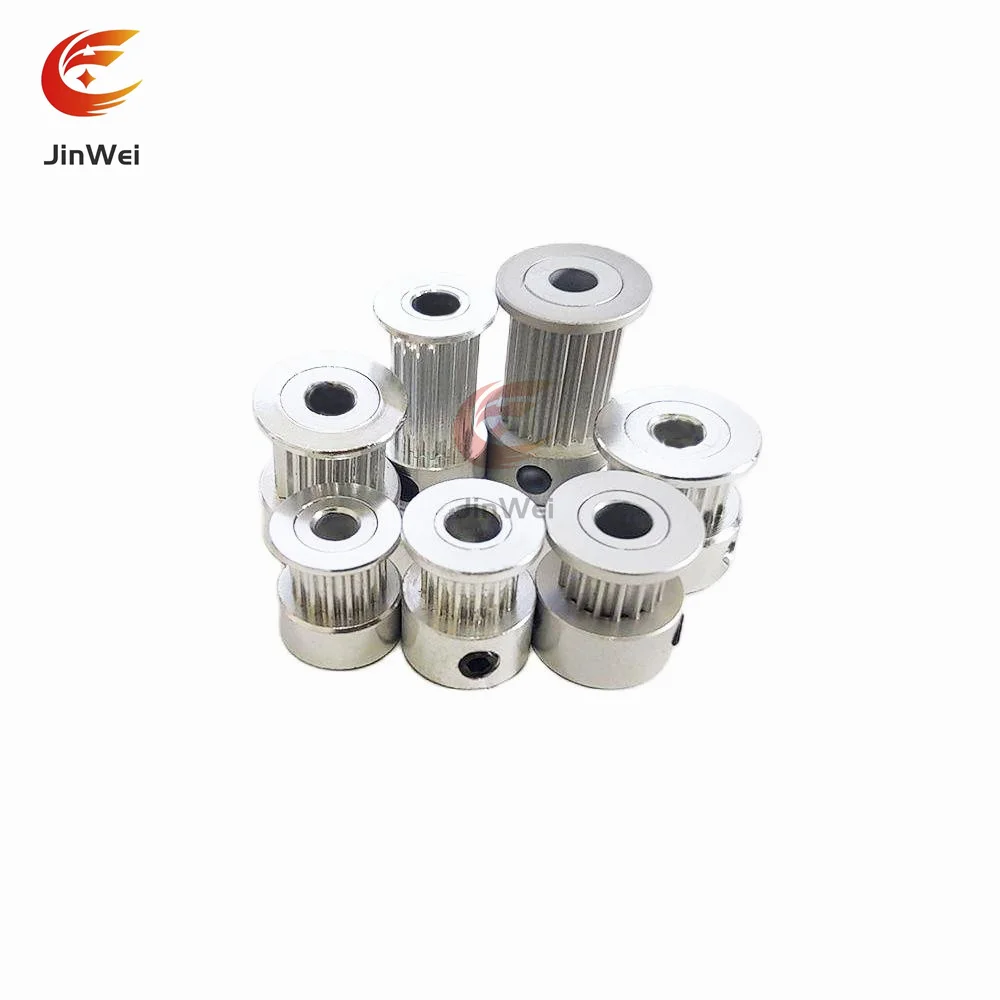 GT2/2GT Number Teeth 12T/14T/15T/16T/17T/18T/19T/20T Timing Pulley Bore 3/3.17/4/5/6/6.35/8mm For Belt Width: 6/10/15mm Belt Timing Belt Pulley Timing Pulley