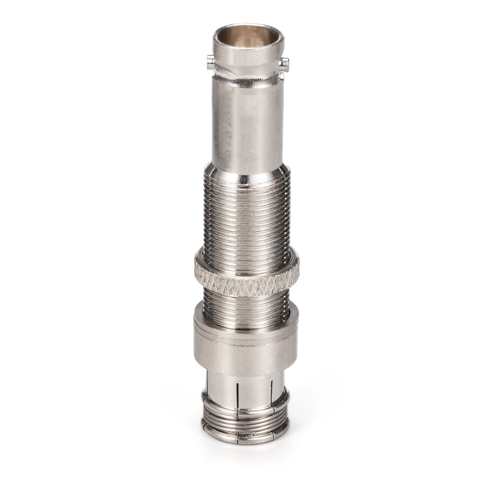 Nickel Plated Brass BNC Female to RCA Male Adapter for CCTV