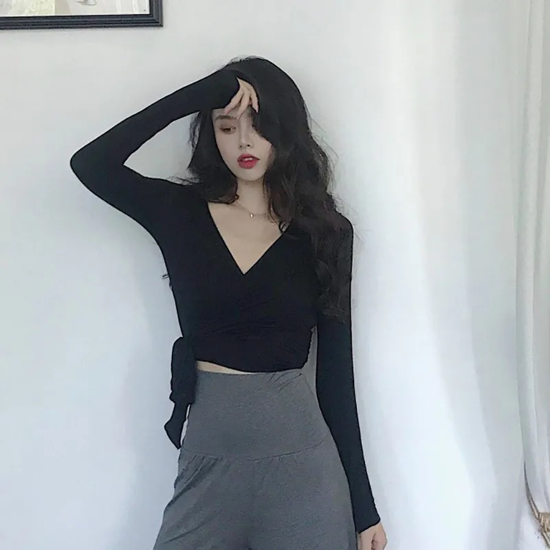 Wine Red Crop Top