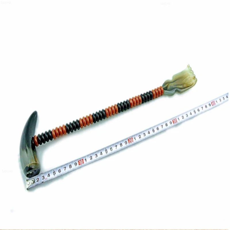 HANRIVER Massager itch scratched horn hammer knock scratching Scratch back rubs implement authentic scratching rake 1 pack