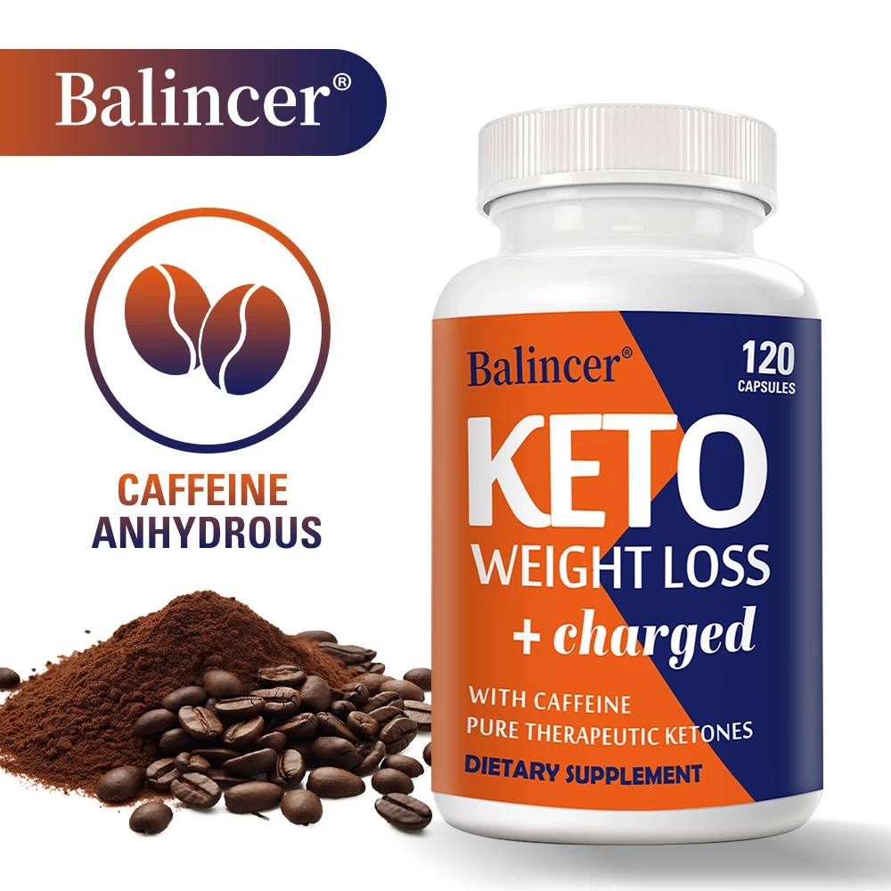 Keto Capsules-Weight Management, Fat Burning, Digestion, Appetite Suppressant, Detoxification-Dietary Supplement NON-GMO