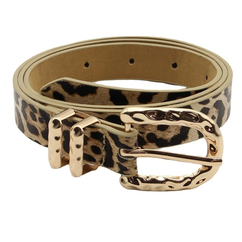 

New Women's Belt Elegant Slim Thin Belt All-Matching Pin Buckle Polishing Jeans Dress Decoration Belts