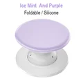 Purple and white