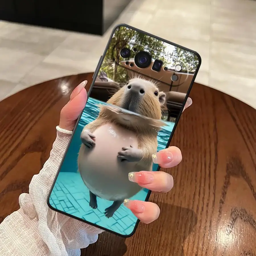 Capybara Cute Fun Phone Cover Case