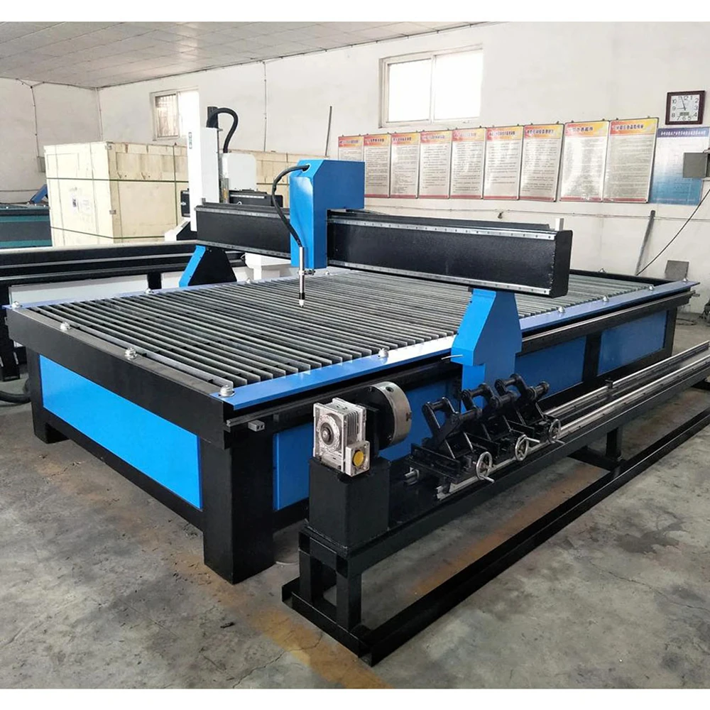 1500*3000mm 63A 120A 160A 200A Cnc Plasma Cutter Laser Cutting Machine/Plasma Pantograph Cutting Machine for Sale 5