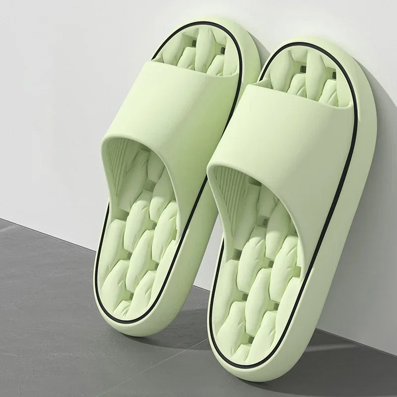 Slippers Sandals Thick Platform Bathroom Home Slippers Women Fashion Soft Sole EVA Indoor Slides Woman Sandals Summer Non-slip Flip Flops