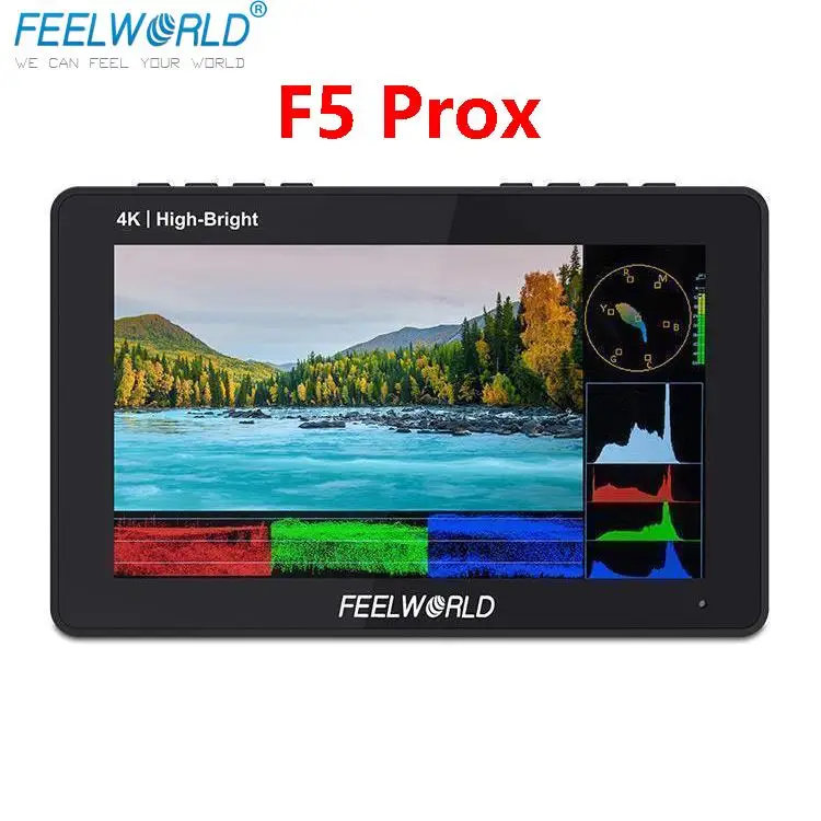 

7-дюймовый монитор FEELWORLD F5 PROX, 5,5 нит, высокая яркость