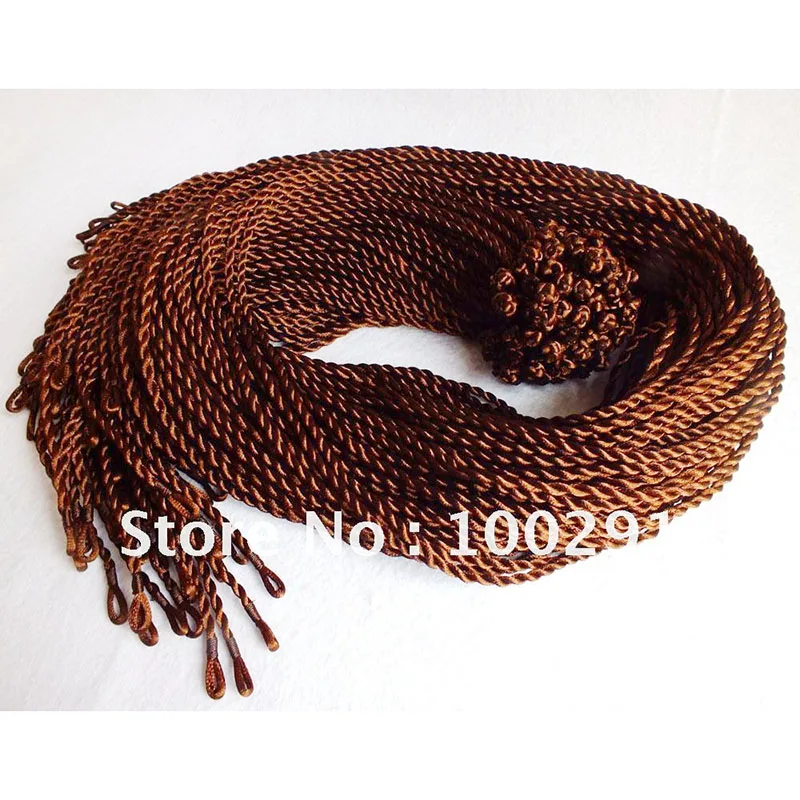 

Ожерелье из плетеного шелкового шнура, 3 мм, 36 дюймов, 100 шт./партия