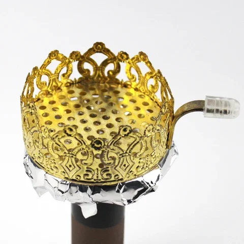 

Hookah Charcoal Holder Model Crown Shisha Nargile Sheesha Narguile Chicha Cachimbas Heat Keeper Management Coal Holder