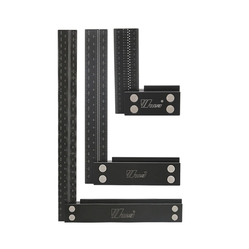 

Angle Ruler 90 Degree Right Angle Ruler for Woodworking Parallel Line Marker Angle Finder-Meter Protractor-Inclinometer