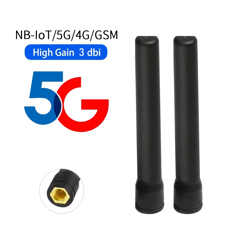 무선 라우터 모뎀 DTU용 5G 안테나, 600MHz-6000Mhz 3dBi SMA 수..