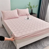 A-Class Antibacterial Quilted Mattress Cover,Mattress Protector,Fitted Sheet- Hypoallergenic, Soft,Cozy 4