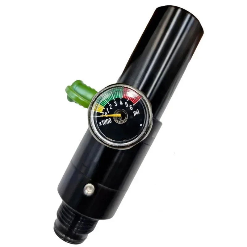 HUBEN-Power Cricket pressure regulator 1-3000psi rotate at the end The front can 360 degrees spray gun pressure regulator