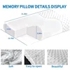 60/50/40CM Memory Foam Pillow for Sleeping Slow Rebound Orthopedic Pillow Support Nec Cervical Pillow Bed Pillows for Ergonomic 4