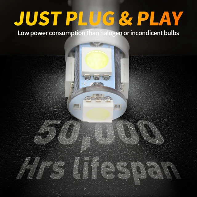 Kit 24 Lampadine LED Per Auto Interni - Ba9s T10 W5W, Bianco Luminoso | Con Strumento Installazione - Foto 9
