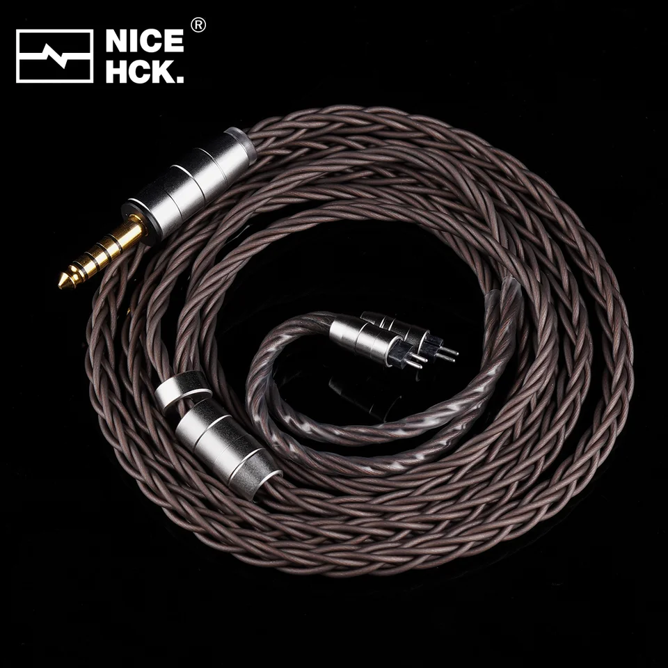 NICEHCK Engr.CuCeMix 限定数量ケーブル 自社開発銅セリウム合金