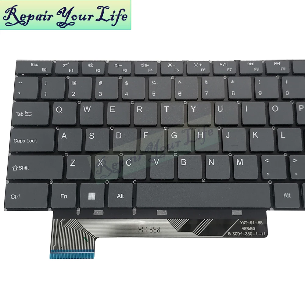 teclado clavier ultra fin pour ordinateur portable pour gateway
