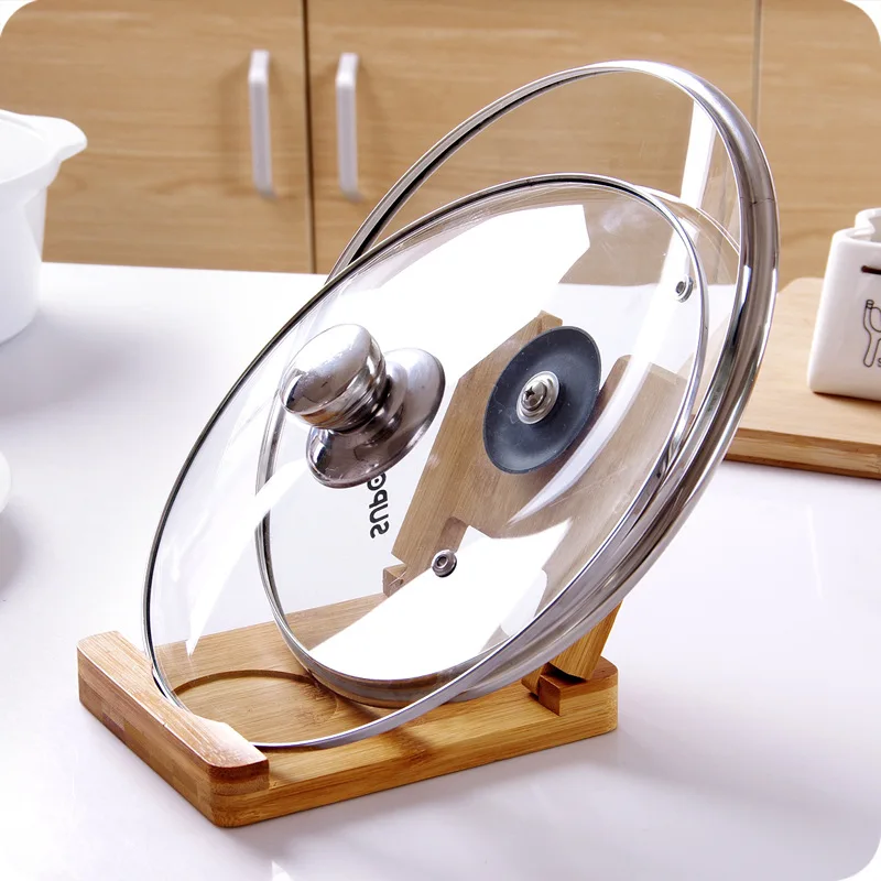 

Pan Pot Cover Lid Rack Stand Spoon Holder Stove Organizer Home Storage Soup Spoon Rests Kitchen Tools Tablet Stands Ipad Stand