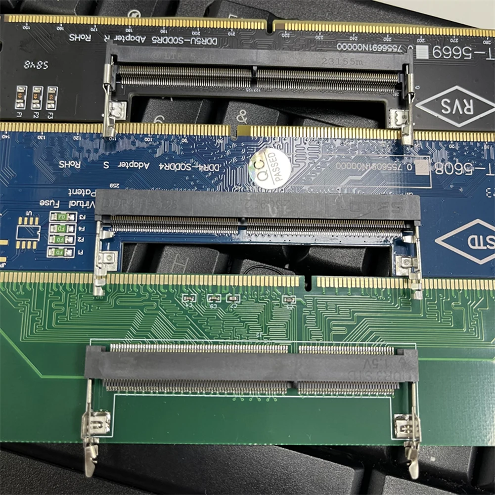 노트북-데스크탑 RAM 어댑터 DDR4 DDR5 SO-DIMM-PC DIMM 변환기 메모리 업그레이드 모든 마더보드 구성에 대한 플러그/플레이