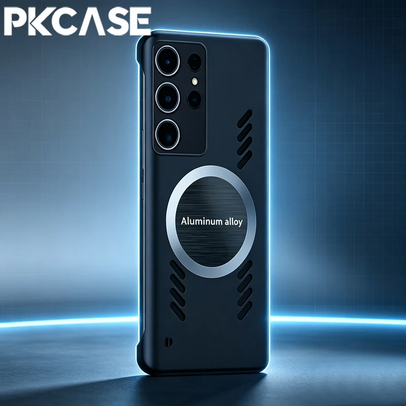 PKCASE Shockproof Magnetic Cooling Phone Case with Heat Dissipation