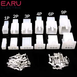 Enhanced Electrical Wire Connector Kits - 2.8mm Multi - Pin Automotive Terminal Plugs - 50Sets (9 Pin)