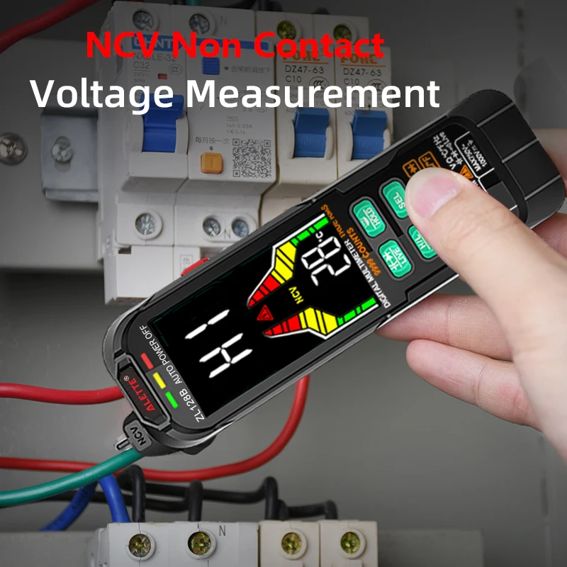 ZL128B TRUE RMS Smart Pen Multimeter Digital Voltage Tester DC/AC Voltmeter Non-contact Resistance Diode Live Wire Hz Test Pen