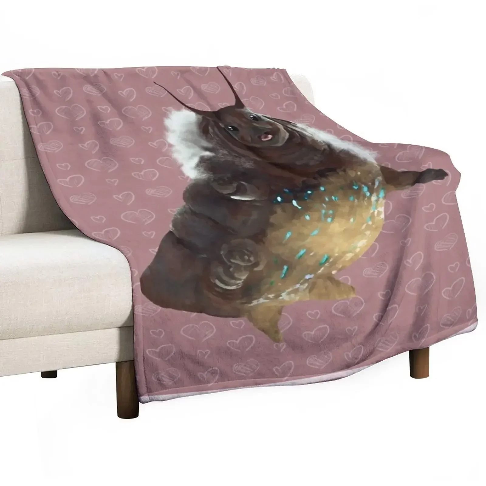 

Gasbag Throw Blanket Cute cosplay anime Luxury Brand Bed covers Blankets