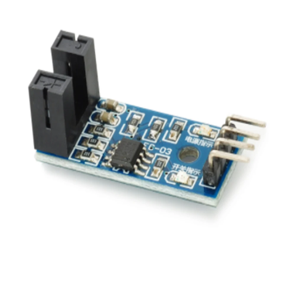 

Speed Sensor Module Tacho Sensor Slot-type Optocoupler Tacho-generator Counter Module for arduino Diy Kit