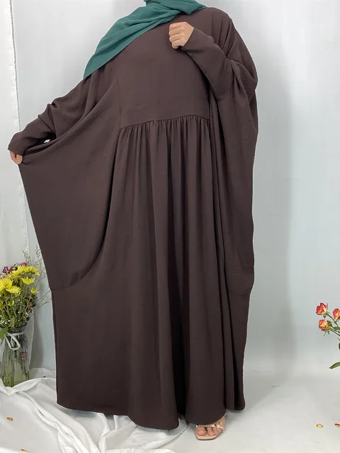 S.H ARAB SHOP شكل جناح الخفّاش رداء قفطان ماروكين نسائي 3
