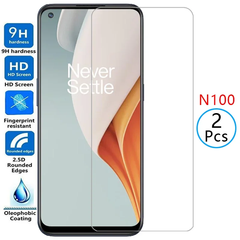 Vetro Temperato Protettivo Per Oneplus Nord N100 Screen Protector On One Plus Nordn100 N 100 100N M100 Film 6.52 Omeplus Onepls