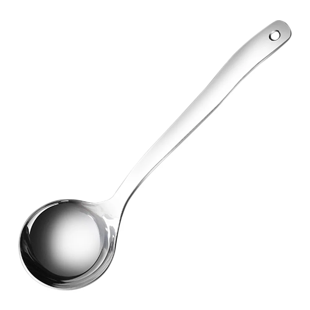 

Stainless Steel Kitchen Cooking Soup Spoon Heat-resistant Cooking Utensils