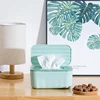 Home Kitchen Tissue Paper Dispenser Storage Organizer Tissue Box with Cover Square Wet Wipes Case Napkins Toilet Paper Container 4
