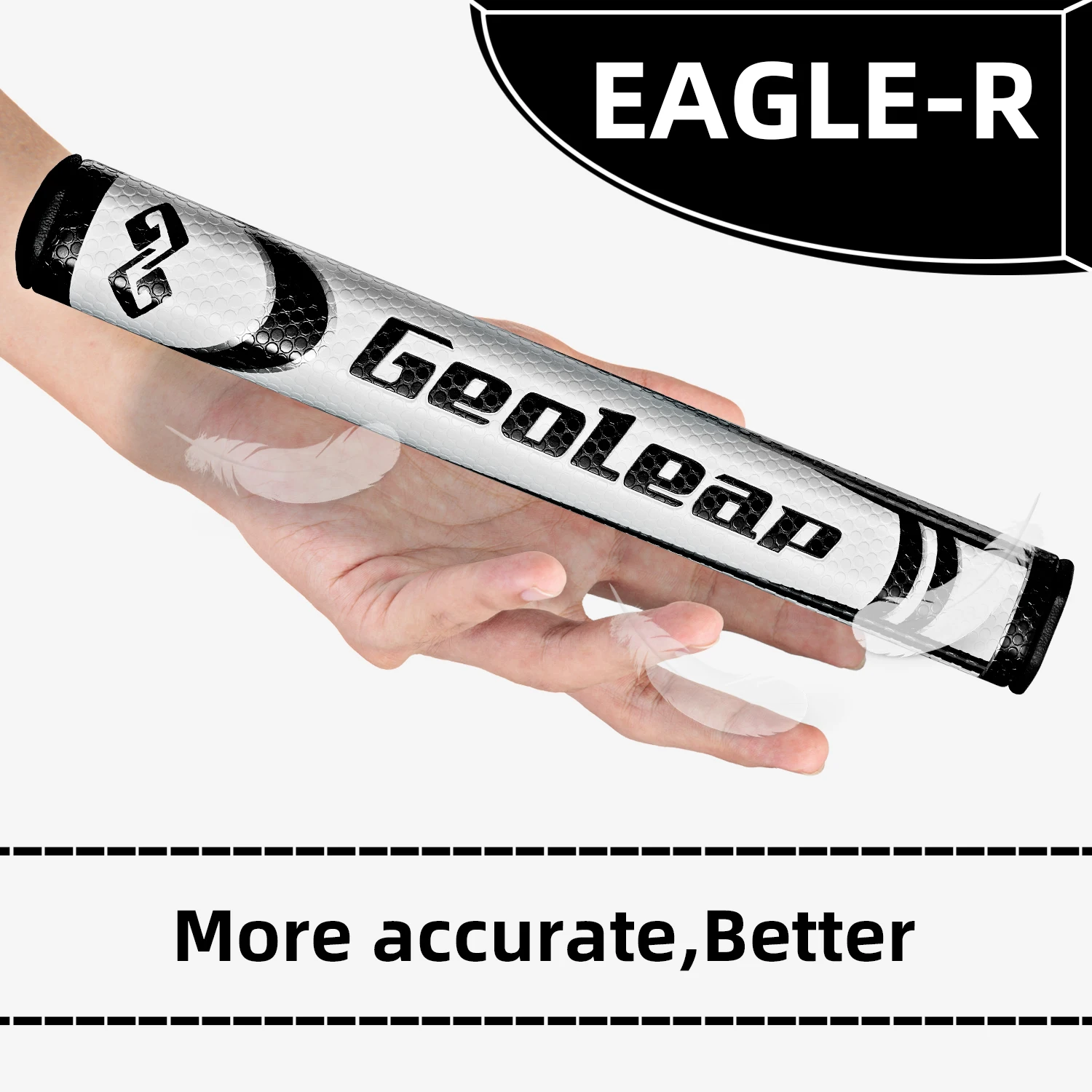 

High Quality Geoleap Round Putter Golf Grips PU Putter Grip Soft Polyurethane Material 1.0,2.0 ,3.0, 5.0 , Free Shipping