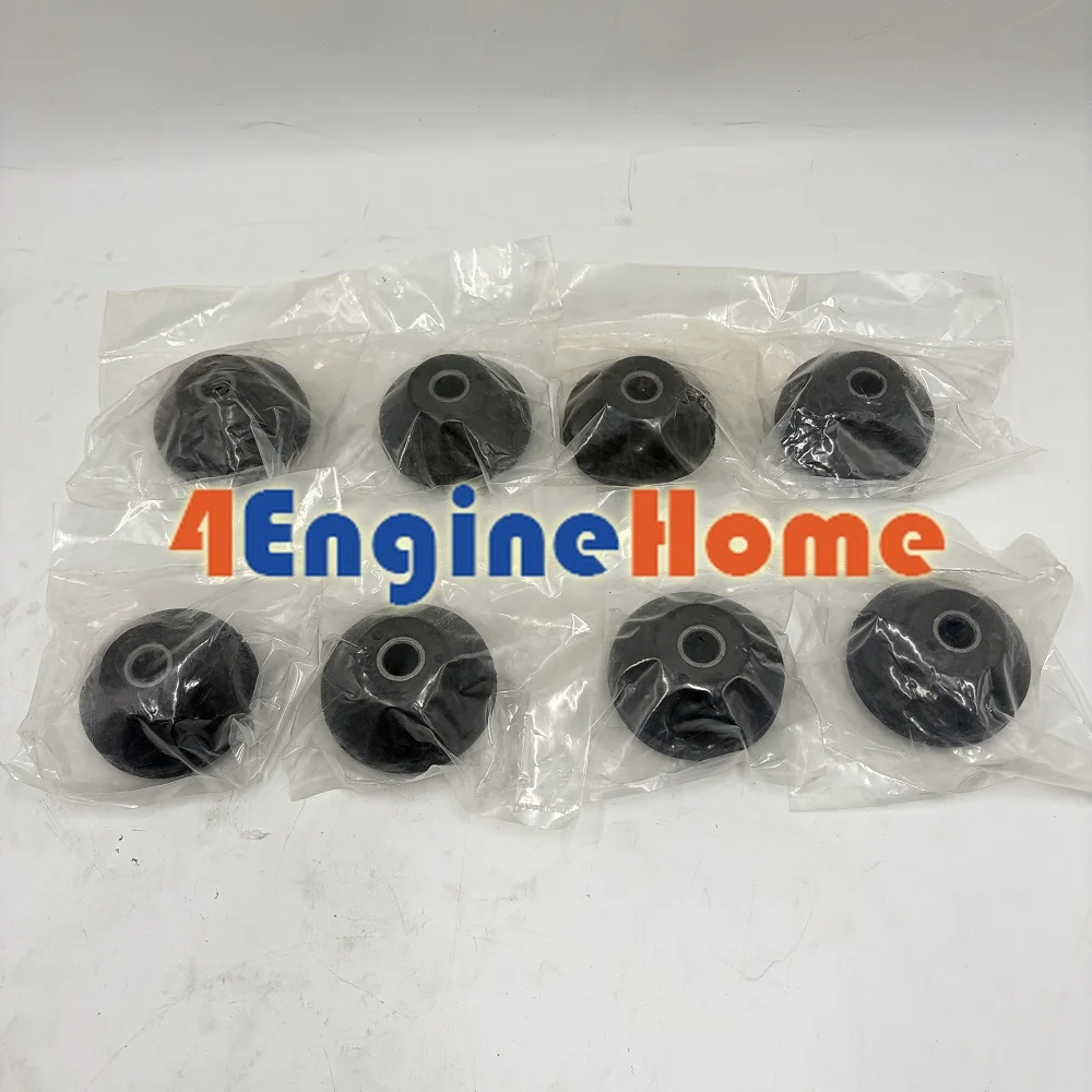 히타치 EX27U EX30U EX33U EX35U EX50U EX55UR-3 ZX40U-3 ZX50U-2 ZX55UR-2용 8개 마운트 고무 쿠션 4355158
