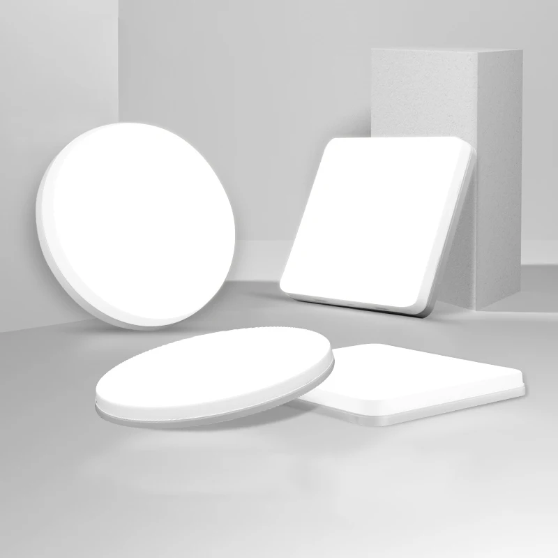 Square LED Panel Ceiling Light for Bedroom Living Room 48w 36w 24w 18w Interior LED Ceiling Lamp for Porch Corridor Home Lights
