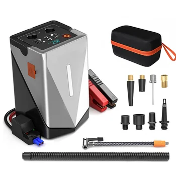 Avviatore di emergenza per auto 6000A Peak 26800mAh 12V Caricabatteria per compressore automatico Jumper Box con caricabatterie rapido Smart Jumper con LED