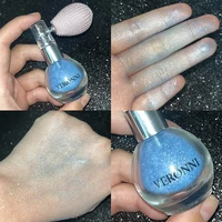 2-Color Diamond Highlighter Powder Spray Waterproof High Gloss Glitter Body Bronzer Highlight Powder Face Contour Illuminator 2