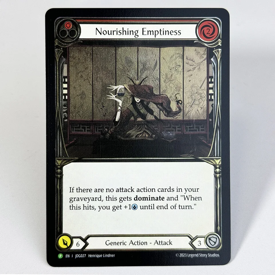 Cold Foil FAB Proxy entertainment Game Collection Cards Felling of