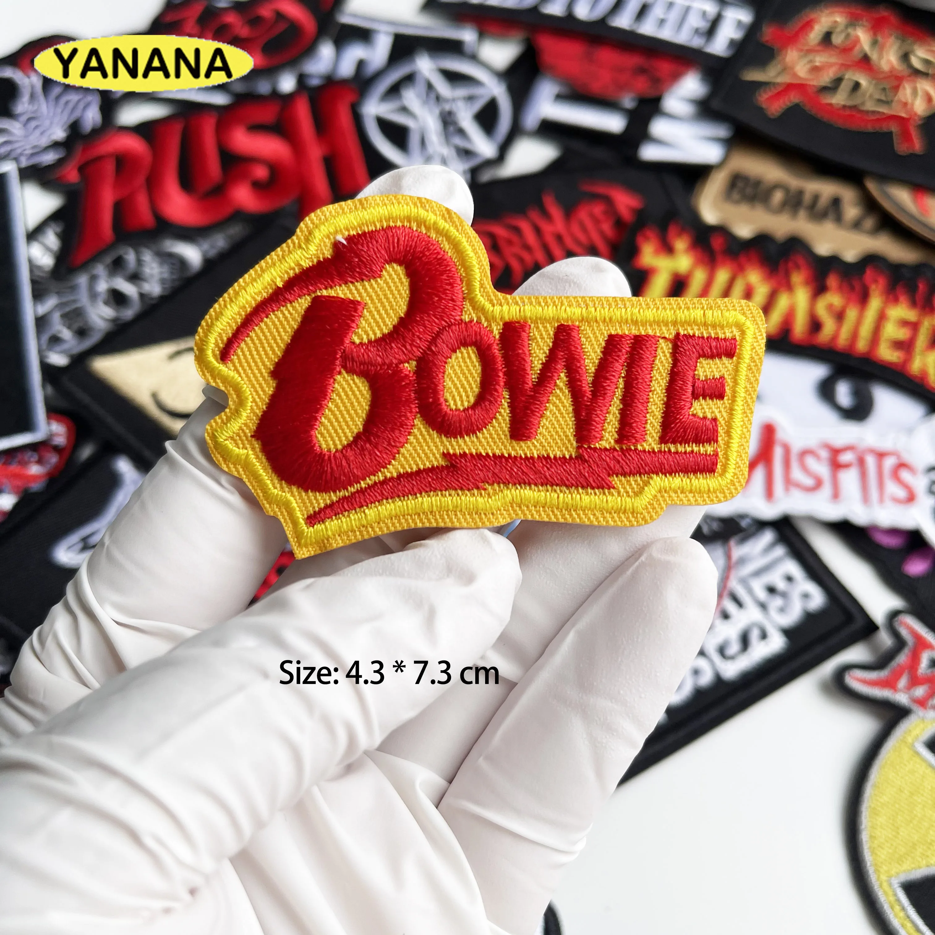 Punk Rock Band Eisen auf Patch für Kleidung Stickerei Abzeichen Heavy Metal Kleidung Aufkleber Nähen Jacke Jeans Applikationen – Detail 28