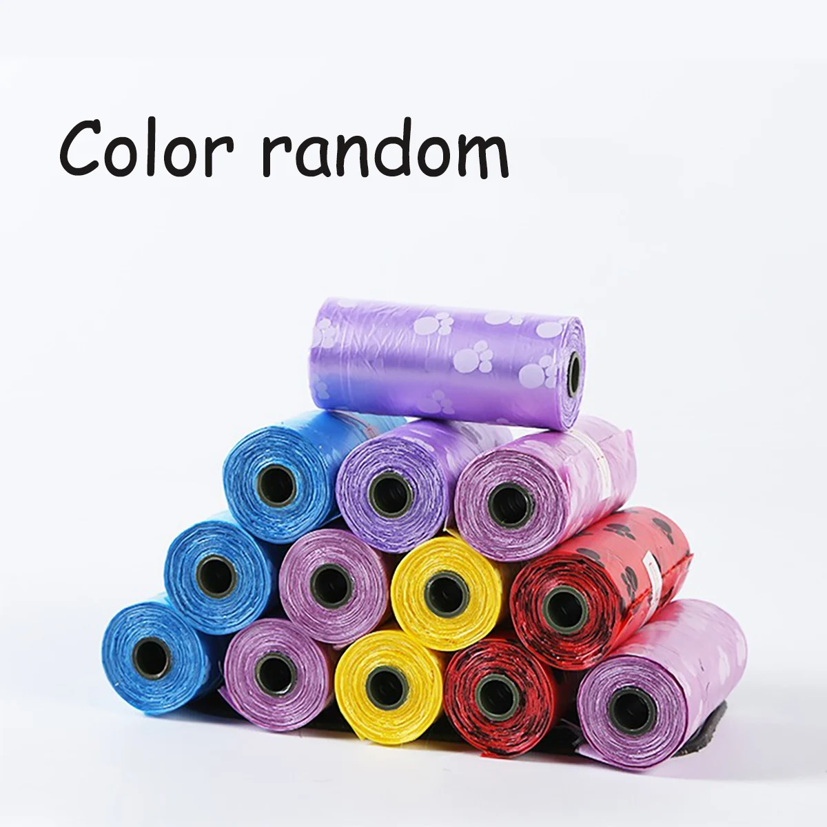 Pet Poop Bags 10pcs Dog Cat Poop Biodegradable Outdoor Home Trash Bags