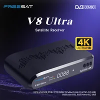 FREESAT V8 Ultra 4K UHD Спутниковый ресивер DVB-S2X/S2/S/T2/T/C H.265 2,4G Wi-Fi 1000M LAN CA Слот для карт MARS FUNCAM M3U ТВ-декодер — изображение 2