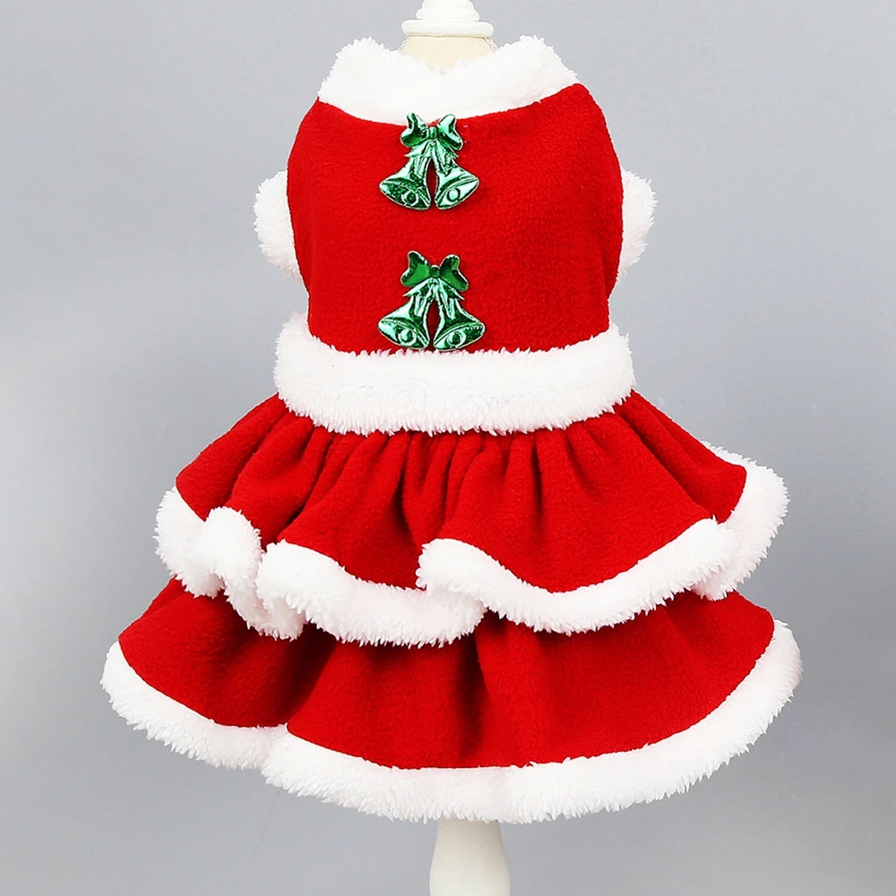 Christmas Dog Dress Winter Warm Pet Dog Clothes Christmas Tree Coat christmas-dog-dress-winter-warm-pet-dog-clothes-christmas-tree-coat
