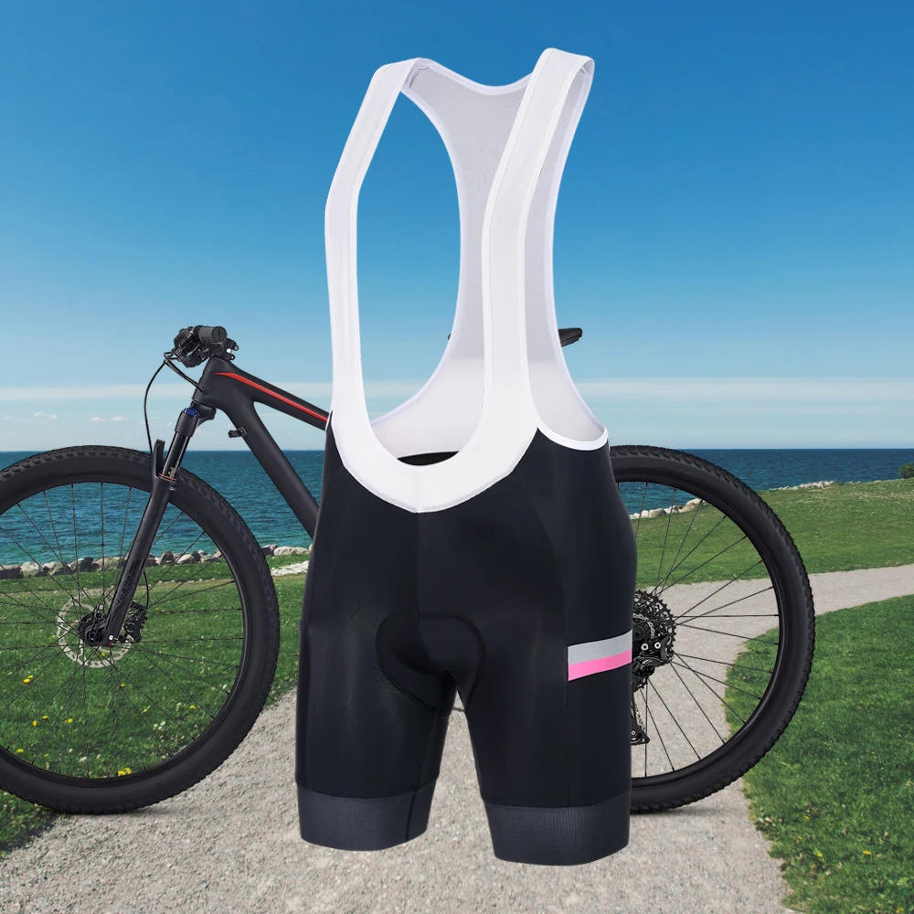 Pantaloni Bici Santic Donna Ciclismo Pantaloni 3/4 Imbottitura Traspirante Bicicletta Pinocchietti Pantaloncini Leggings MTB Bicicletta Da Donna
