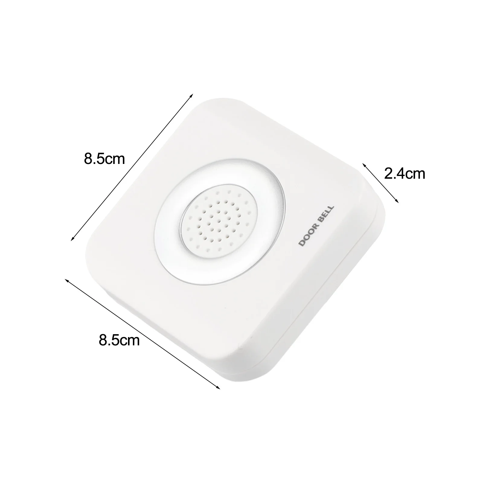 DC 12V Wired Doorbell Wall-mounted Design Access Control Four-Wire Dingdong Electronic Doorbell Home Access Control Accessories