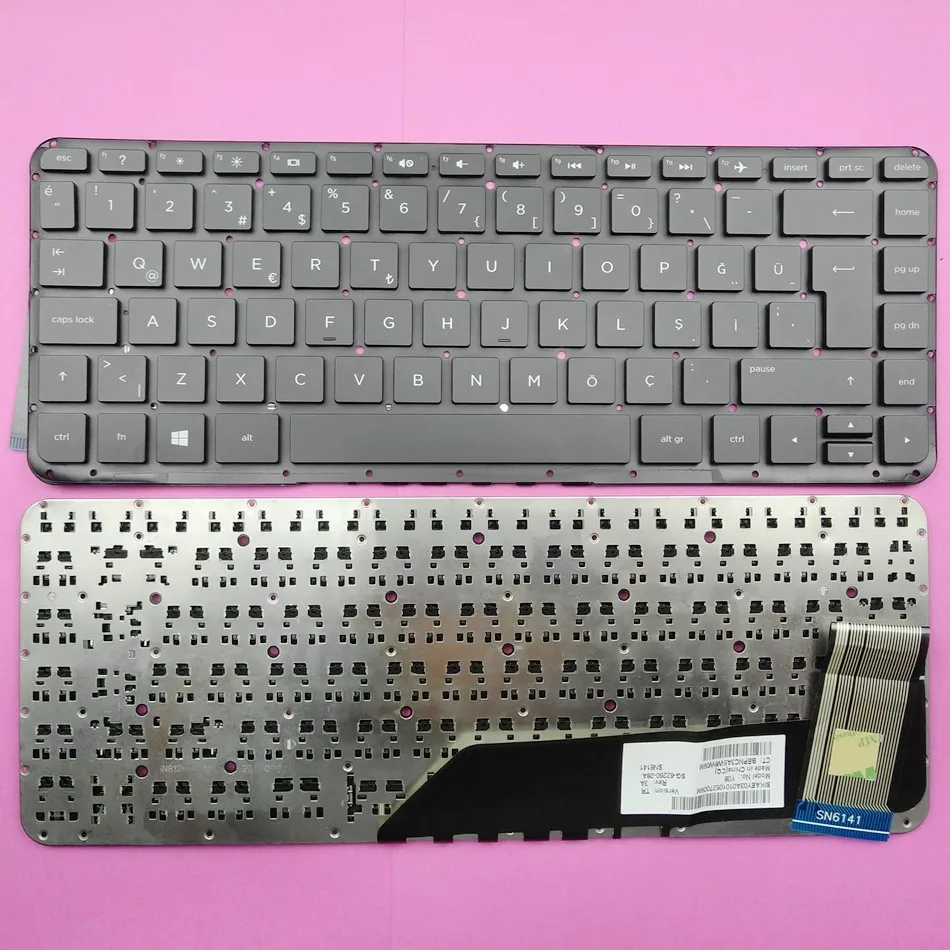 Tastiera Turca Per Hp Flusso 13-C 13-C000 13-C100 13-C020Ca 13-C030Nr 13-C077Nr 13-C020Nr 13-C010Nr 13-C010Ca Tr Layout