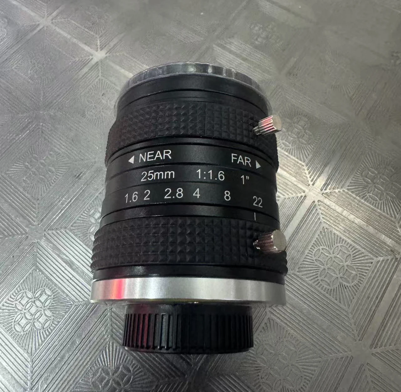 감시 렌즈 고화질 10MP C 마운트 1인치 센서 F1.6 산업용 카메라 렌즈 16mm 20mm 25mm 상태 양호